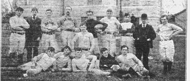 Carroll football team photo